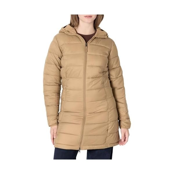 womens Lightweight Water-Resistant Packable Hooded Puffer Coat (Available in Plus Size)